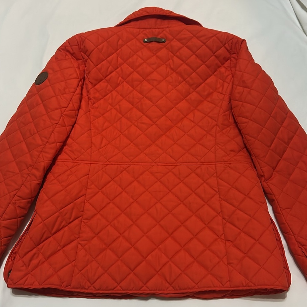 Ralph Lauren Women's Quilted Jacket Orange size S - Picture 7 of 10